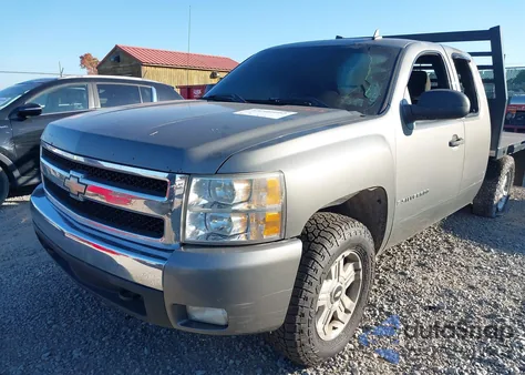 2008 Chevrolet Silverado 1500 Lt1 из США, поврежденный, VIN 2GCEK19J381129156